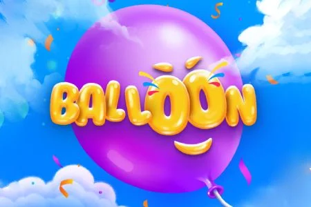 Watch the ascent in Balloon, a crash game where a giant purple balloon drifts through a serene cloudy sky.