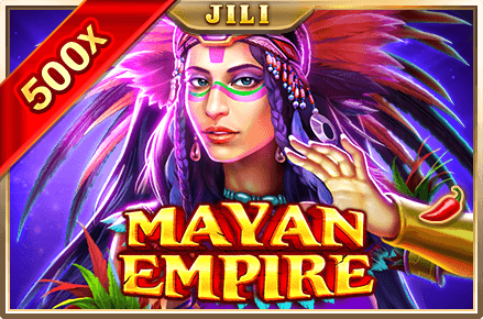 Journey to the Mayan Empire with JILI, showcasing an Aztec priestess in stunning, colorful tribal attire.