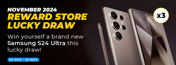 Don't miss the 11:19 AM Instore Draw! We're giving away the latest Samsung Galaxy S Ultra smartphone to one lucky winner.