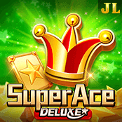 Super Ace Deluxe by JL brings a sparkling green atmosphere and the iconic golden joker crown.
