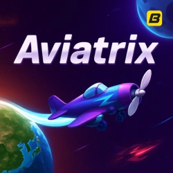 Take flight in Aviatrix, watching a purple aircraft soar through the stars high above the Earth.